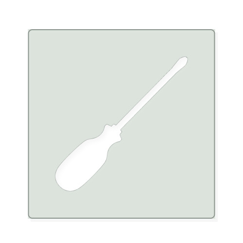 Screwdriver Reusable Mylar Stencil, 10 mil Plastic Paint Stencil for Crafts and Decor
