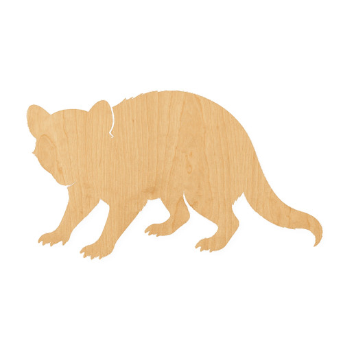 Tasmanian Devil Wood Cutout for Crafts, Unfinished Baltic Birch Craft Shape