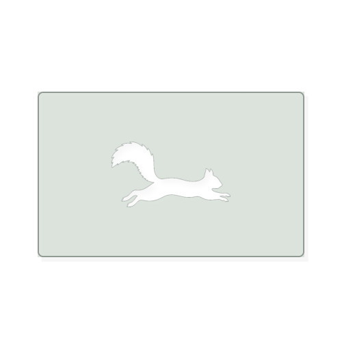 Squirrel 1 Reusable Mylar Stencil, 10 mil Plastic Paint Stencil for Crafts and Decor