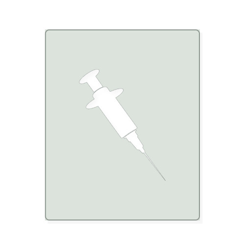 Syringe Reusable Mylar Stencil, 10 mil Plastic Paint Stencil for Crafts and Decor