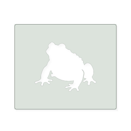 Toad Reusable Mylar Stencil, 10 mil Plastic Paint Stencil for Crafts and Decor