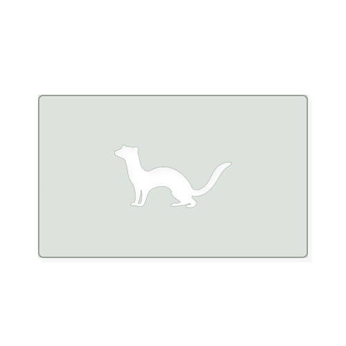 Weasel Reusable Mylar Stencil, 10 mil Plastic Paint Stencil for Crafts and Decor