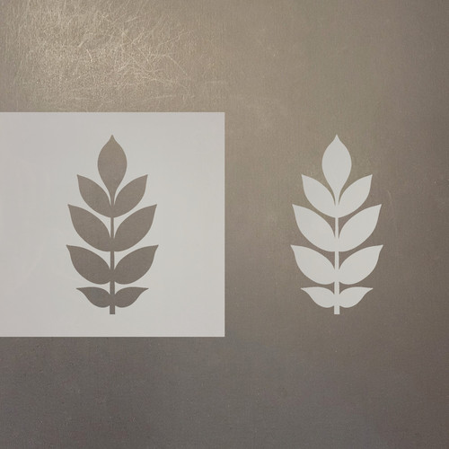 Ash Leaf Reusable Mylar Stencils