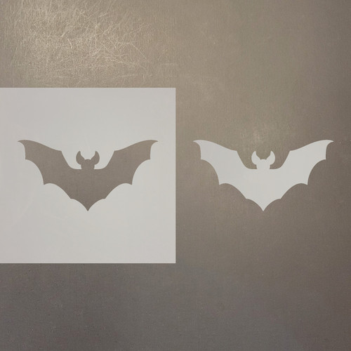 Bat 8 Reusable Mylar Stencils