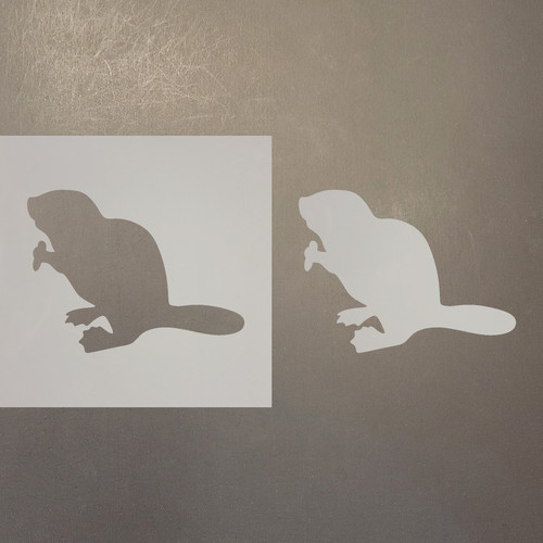 Beaver Reusable Mylar Stencils