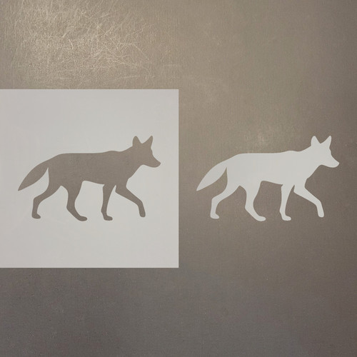 Coyote Reusable Mylar Stencils