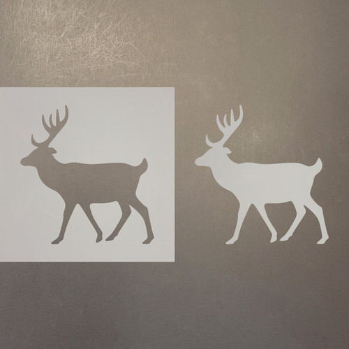 Deer Reusable Mylar Stencils