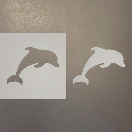 Dolphin 1 Reusable Mylar Stencils