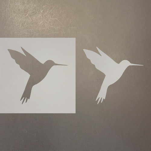 Humming Bird 1 Reusable Mylar Stencils