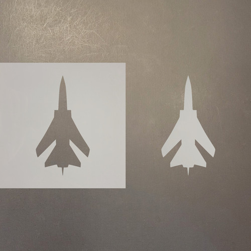 Jet Fighter 1 Reusable Mylar Stencils