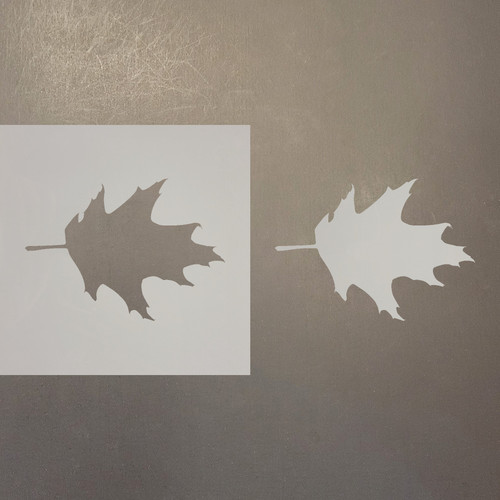 Maple Leaf 2 Reusable Mylar Stencils
