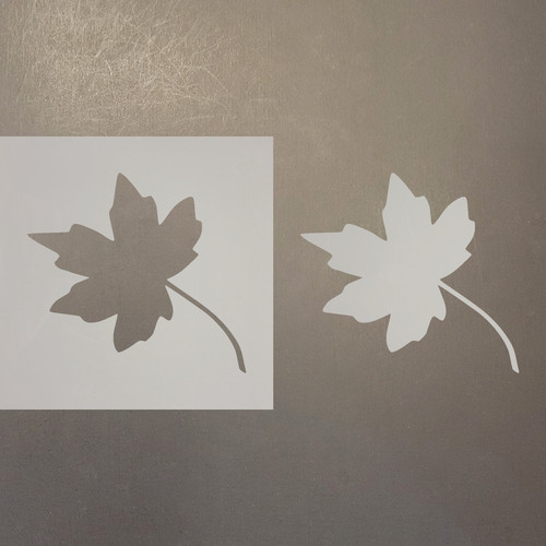Maple Leaf 3 Reusable Mylar Stencils