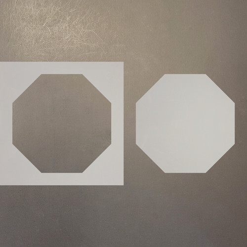 Octagon Reusable Mylar Stencils