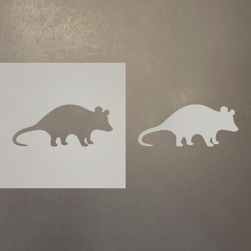 Possum Reusable Mylar Stencils