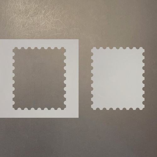 Postage Stamp Reusable Mylar Stencils