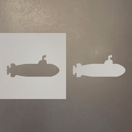 Submarine Reusable Mylar Stencils