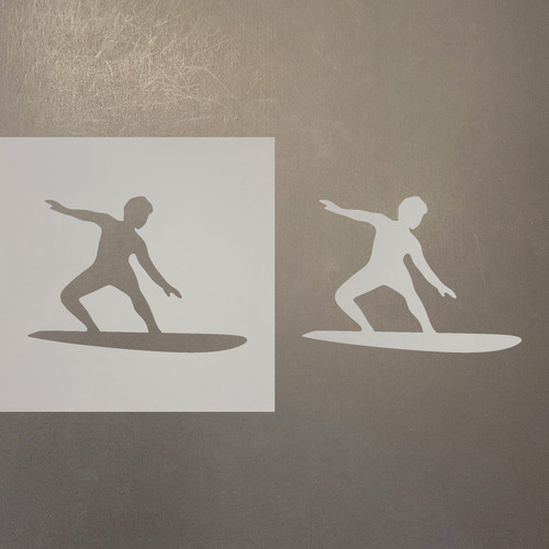 Surfer Reusable Mylar Stencils