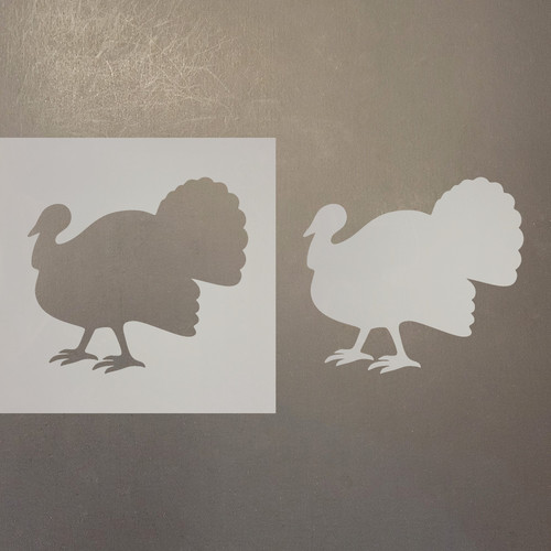 Turkey 4 Reusable Mylar Stencils