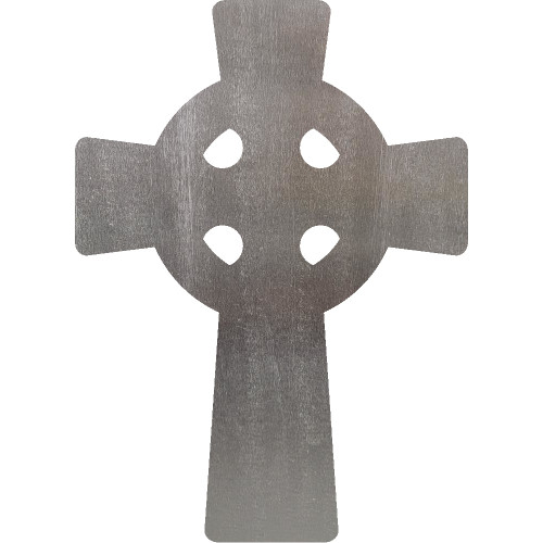 Celtic Cross 1 Steel Cut Out Metal Art Decoration