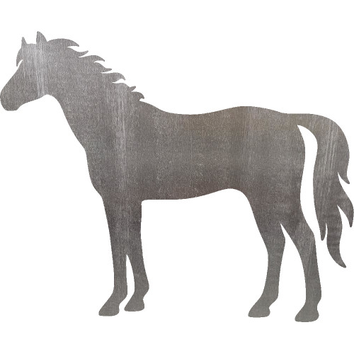 Horse 4 Steel Cut Out Metal Art Decoration