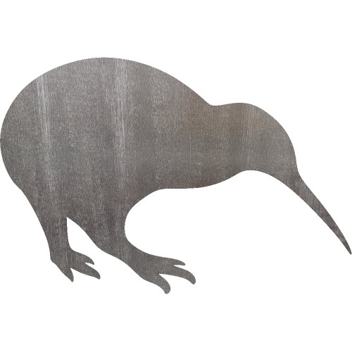 Kiwi Steel Cut Out Metal Art Decoration