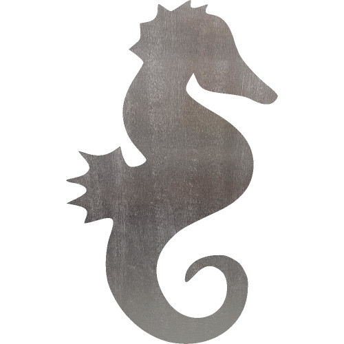 Seahorse 1 Steel Cut Out Metal Art Decoration