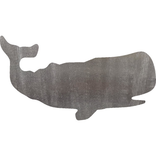 Whale 1 Steel Cut Out Metal Art Decoration