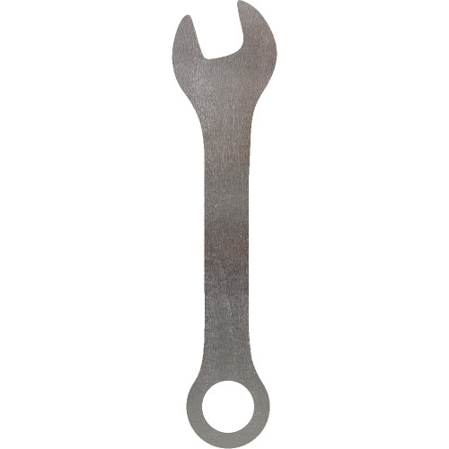 Wrench Steel Cut Out Metal Art Decoration