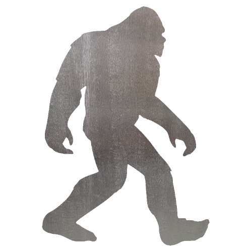 Bigfoot 1 Steel Cut Out Metal Art Decoration