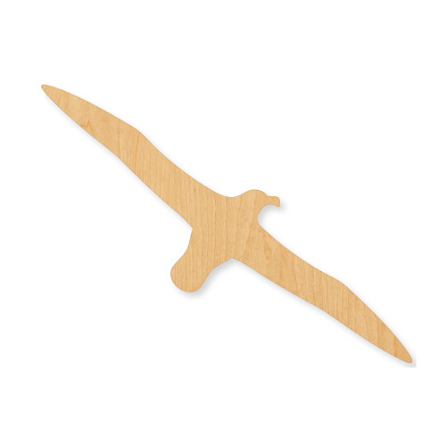 Albatross Wood Cutout - Unfinished Baltic Birch Craft Shape