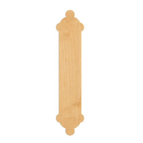 Barber Pole Wood Cutout for Crafts, Unfinished Baltic Birch Craft Shape