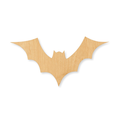 Bat 3 Wood Cutout - Unfinished Baltic Birch Craft Shape