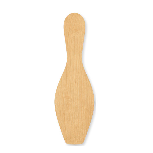 Bowling Pin Wood Cutout - Unfinished Baltic Birch Craft Shape
