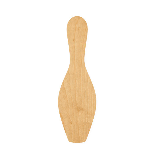 Bowling Pin Wood Cutout for Crafts, Unfinished Baltic Birch Craft Shape