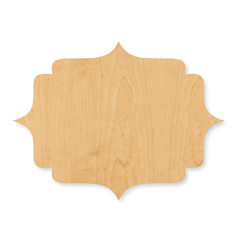 Bracket Frame Wood Cutout - Unfinished Baltic Birch Craft Shape