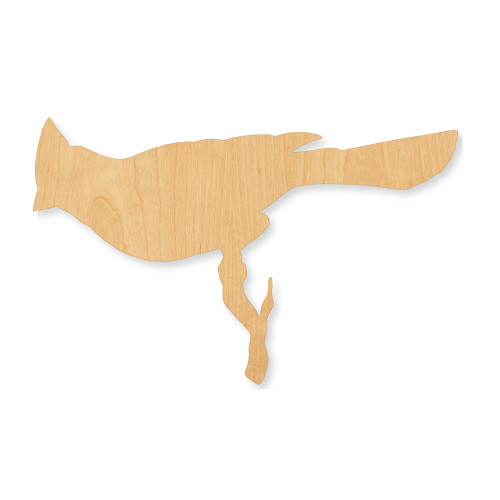 Cardinal 1 Wood Cutout - Unfinished Baltic Birch Craft Shape