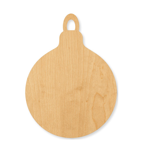 Christmas Ornament Wood Cutout - Unfinished Baltic Birch Craft Shape