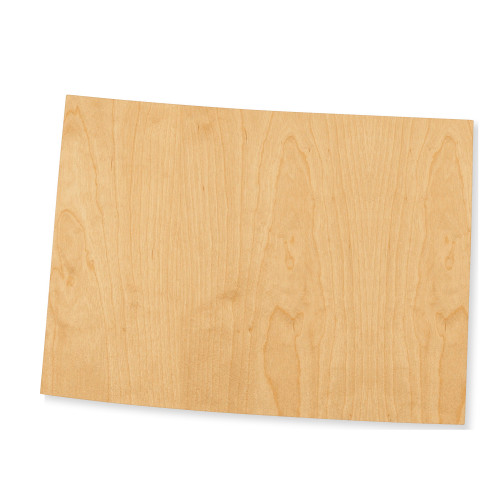 Colorado Wood Cutout - Unfinished Baltic Birch Craft Shape