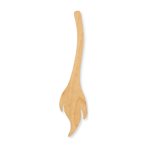 Donkey Tail Wood Cutout - Unfinished Baltic Birch Craft Shape