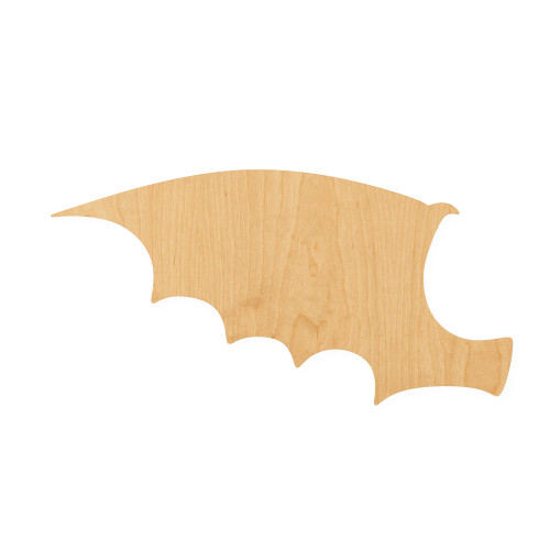 Dragon Wing Wood Cutout for Crafts, Unfinished Baltic Birch Craft Shape