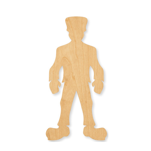 Frankenstein Wood Cutout - Unfinished Baltic Birch Craft Shape