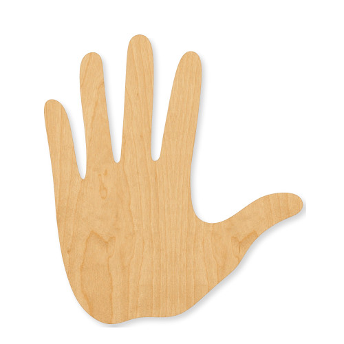 Hand Wood Cutout - Unfinished Baltic Birch Craft Shape