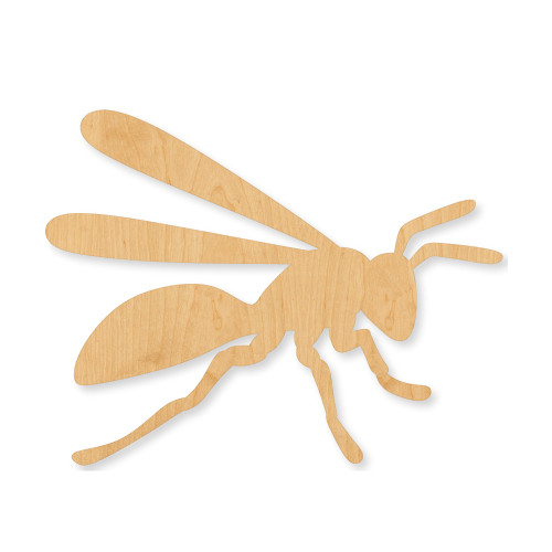 Hornet Wood Cutout - Unfinished Baltic Birch Craft Shape