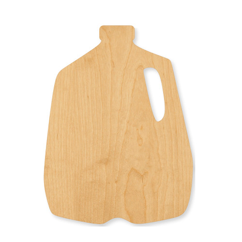 Unfinished Milk Jug Wood Cutout - Unfinished Baltic Birch Craft Shape