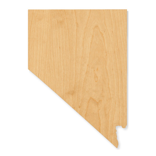Unfinished Nevada Wood Cutout - Unfinished Baltic Birch Craft Shape
