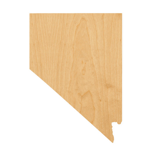 Nevada Wood Cutout for Crafts, Unfinished Baltic Birch Craft Shape
