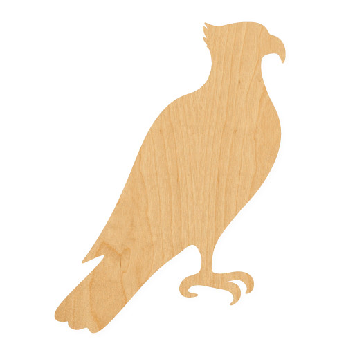 Osprey Wood Cutout for Crafts, Unfinished Baltic Birch Craft Shape