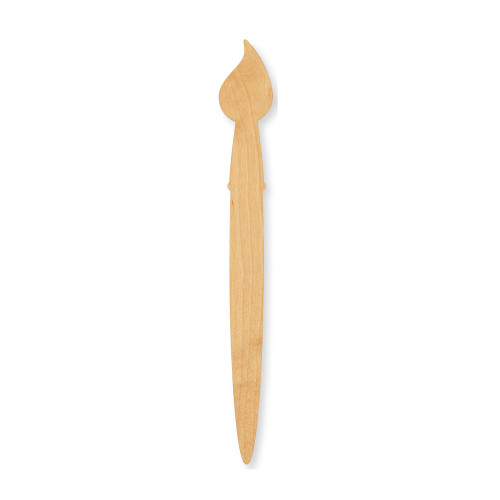 Unfinished Paint Brush Wood Cutout - Unfinished Baltic Birch Craft Shape