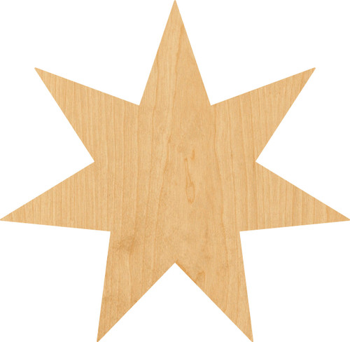 Seven Pointed Star #1325