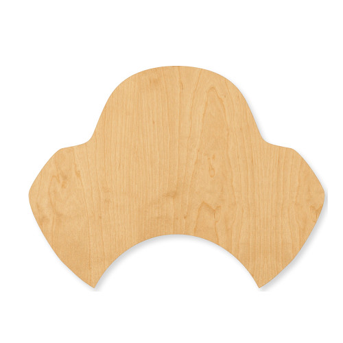 Unfinished Pirate Hat Wood Cutout - Unfinished Baltic Birch Craft Shape